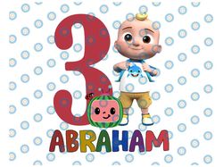 Cocomelon Personalized Name And Ages Cocomelon Birthday Boy png, Coco Melon png, Cocomelon png, Cocomelon Birthday png,