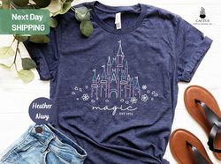 Magical Disney Castle Shirt, Disney Family Shirt, Disneyworld Shirt, Disney Shirts For Family, Disney Shirts