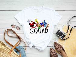Disney Squad T-Shirt, Disney Family Squad 2023 Shirt, Disney 2023 Trip, Disney Trip Shirt, Disney Group Shirts, Disney F