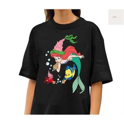 Ariel Shirt, Disney Ariel Shirt, Disney T-shirt, Little Mermaid T-shirt, Vintage Disney, Little Mermaid, Ariel Princess,
