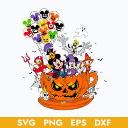 Mickey & Friend Mummy Halloween Svg, Disney Svg, Halloween Svg, Png Dxf Eps Digital File