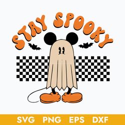 Stay Spooy Svg, Mickey Mummy Svg, Disney Halloween Svg, Png Dxf Eps Digital File