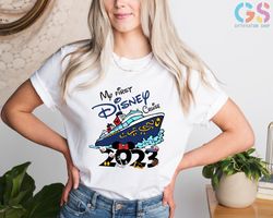 My First Disney Trip 2023 T-shirt, Disney Trip Shirt, Disneyland Tshirt , Family Disneyworld Shirt,Matching Disney Shirt