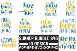 Summer Bundle SVG Summer Bundle SVG