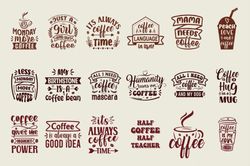 Coffee Bundle SVG 18 Design | Coffee SVG Coffee Bundle SVG 18 Design | Coffee SVG