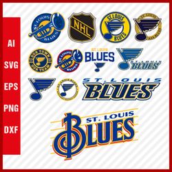 St Louis Blues Svg - St Louis Blues Logo Png - Blues Hockey Logo - Stl Blues Logo - Blues Cardinals Logo - Logo St Louis