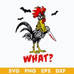 Chicken Mashup Michael Myers What Halloween Svg, Halloween Svg, Png Dxf Eps Digital File