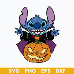 Devil Stitch Pumpkin Halloween Svg, Halloween Svg, Png Dxf Eps Digital File