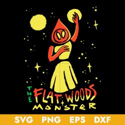 Flatwoods Monster Horror Svg, Halloween Svg, Png Dxf Eps Digital File
