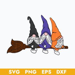 Gnomies Witch Svg, Halloween Svg, Png Dxf Eps Digital File