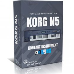 Korg N5 Kontakt Library Virtual Instrument NKI Software
