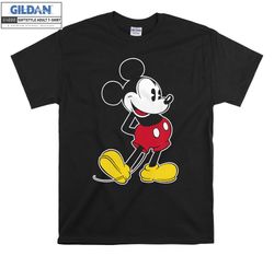 Disney Mickey Mouse Classic T-shirt Hoody Kids Child Tote Bag Tshirt S-M-L-XL-XXL-3XL-4XL-5XL Gildan Oversized Men Women