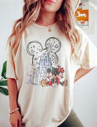Retro Walt Disney World Comfort Colors Shirt, Vintage Mickey and Minnie, Disneyland Shirt, Disneyworld Shirt, Disney Fam