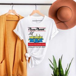 Disney Toy Story Pizza Planet Aliens T-Shirt, Disney Shirt, Toy Story Women Shirt, Toy Story Man Shirt