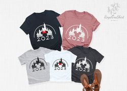 Disney Castle Family Shirt, Disney Vacation Shirt, Retro Castle 2023, Disney Mickey Minnie Shirt, Disneyland Shirt, Magi