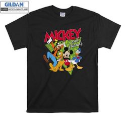 Disney Mickey And Friends Group Shot Patterned T shirt Hoodie Hoody T-shirt Tshirt S-M-L-XL-XXL-3XL-4XL-5XL Oversized Me