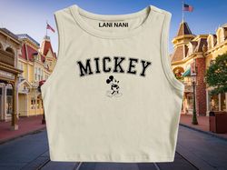 Mickey Crop Tank , Mickey Shirt , Disney Mickey Shirt , Disney Vacation Shirt