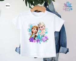 Frozen Sisters T-Shirt, Disney Princess Shirt, Frozen Shirt, Elsa Shirt, Anna Shirt, Disney Shirt, Disney Gift, Girls Di