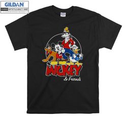 Mickey Mouse Team Disney Characters T-shirt Hoody Kids Child Tote Bag Tshirt S-M-L-XL-XXL-3XL-4XL-5XL Gildan Oversized M