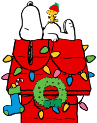 Snoopy Santa Hat Svg, Snoopy Cutting Files For Cricut, SVG, DXF, EPS, PNG Instant Download