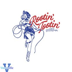 Rootin Tootin Good Time SVG Western Cowgirl SVG Digital File