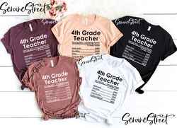4th Grade Teacher Shirt, 4th Grade Teacher T-shirt, 4th Grade Squad Crew, Team Fourth Grade, Last Day Of School Shirt, B