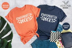 Kindergarten Rocks Shirt, Kindergarten Teacher Tee, T-shirt For Kindergarten Teacher, Kindergarten Teacher Gift, Teacher
