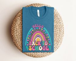 Hello Back To School Shirt, Teacher Shirt, First Day Of School Shirt, Back To School Shirt, Teacher Tee, Teacher Apparel