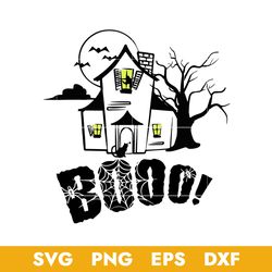 Horror Scary Spoonky Witch Ghost Boo Svg, Halloween Svg, Png Dxf Eps Digital File