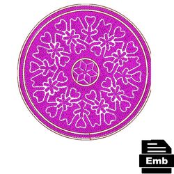 Embroidered, Omani Cap Design in Emb File Format.