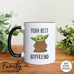 Yoda Best Boyfriend - Yoda Mug - Yoda Boyfriend Mug - Funny Boyfriend Gift - Gifts For Him - Valentine's Day Gift