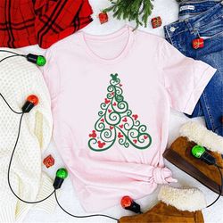 Christmas Tree Shirt, Holiday Shirt, Christmas Shirt, Cute Christmas Shirt, Christmas Gift, Women's Christmas Shirt
