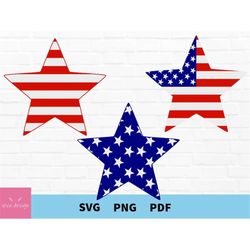 4th of July Svg, Star Svg, Stars Svg, Patriotic Svg, American Star Svg, American Flag Svg, Patriot Svg, Stars Svg Bundle