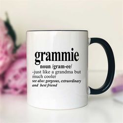 Grammie Noun Coffee Mug  Grammie Gift  Funny Gift For Grammie  Grammie Mug