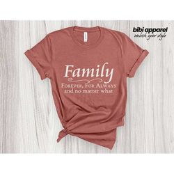 Forever Family Shirt, Lovely Family Shirts, Family Gift Shirts, Family Party Shirt, Family Trip Shirts, Family Vacation
