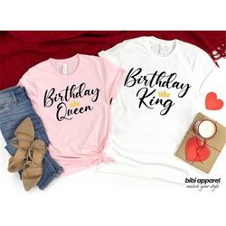 Her King and His Queen Shirt, Love Couples T shirts, Shirts, Couple Shirts, Best Couple Shirts, Lovers Shirt, Shirts for