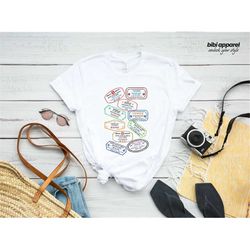 Travel Stamps T-shirt, Travel Shirt, Traveler, Gift for Traveler, Passport, Passport T-shirt, Airplane Shirt, Vagabond,