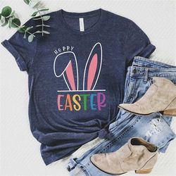 Easter Couple Matching Bunny Shirt, Kid's Easter Shirt, Cute Easter Shirt, Easter Day Shirt