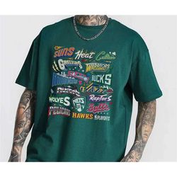 Vintage 90s Basketball Bootleg Style T-shirt, Retro NBA Playofffs 2022 Unisex Shirt, NBA Fan Shirt, Vintage Bootleg, Bas