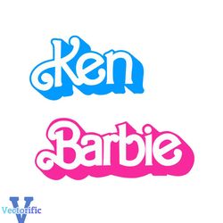 barbie and ken couple svg barbie movie svg digital cricut file