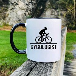 Cycologist - Mug - Cycling Gift - Cyclist Gift - Bicycle Gift - Gifts For Cyclist