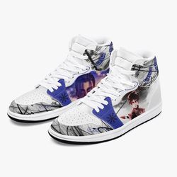 Attack On Titan Eren Yeager JD1 Shoes, Attack On Titan Eren Yeager Jordan 1 Shoes