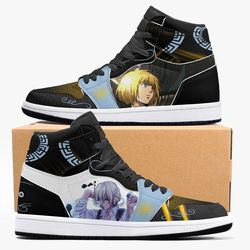 Attack On Titan Armin Alert JD1 Shoes, Attack On Titan Armin Alert Jordan 1 Shoes