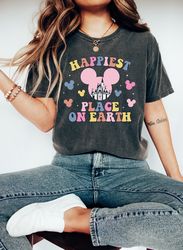 Disney Happiest Place On Earth Shirt, Disney Shirt