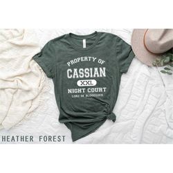 Property Of Cassian Shirt, ACOTAR ACOSF Shirt, SJM Bookish Shirt, Nesta Cassian Feyre and Rhysand Shirt, Sarah J Mass Sh