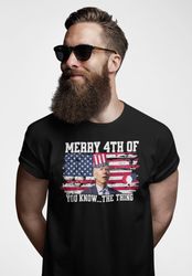 Funny Biden 4th of July Shirt - Biden Merry Christmas Shirt - Anti Biden Shirt