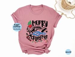 Merry Cruisemas Christmas Shirts , Personalized Christmas Shirts , Christmas Family Shirt, Xmas Shirts , Family Cruise H