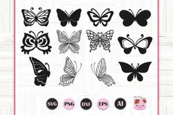 Butterfly SVG Butterflies SVG Bundle SVG