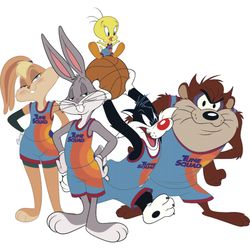 Cartoon Png, Space Jam Png, Space Jam 2, Birthday Party, Space Jam Svg, Tune Squad, Lebron, Lola Bunny, Bugs Bunny, A Ne