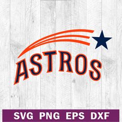 Astro baseball team logo SVG, Houston astro SVG, Houston astro logo SVG cut file